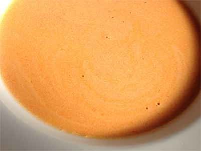 トマトの豆乳スープ 拡大